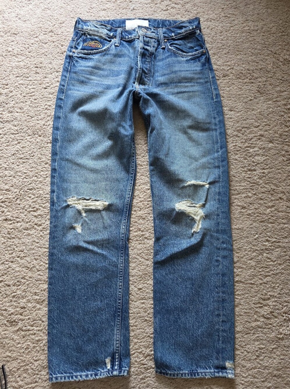 MOTHER Superior The TomCat Ankle Take Me Even Higher jeans 28
